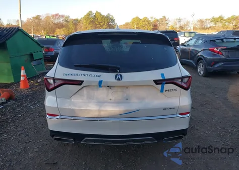 2025 Acura Mdx Standard z USA, uszkodzony, nr VIN 5J8YE1H31SL008992